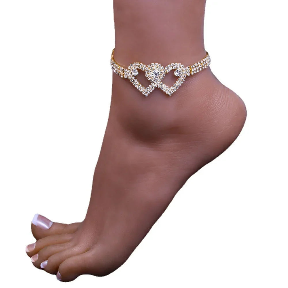 LunaRhinestone Anklet Bracelet