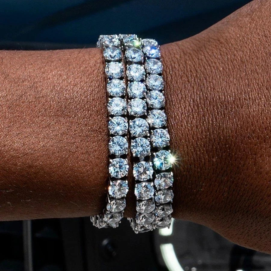 IceHomme Bracelet Cubic Crystal Zirconia Men