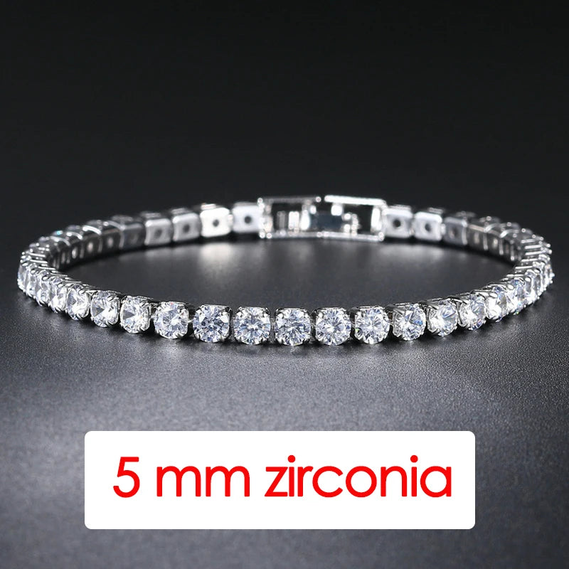 IceHomme Bracelet Cubic Crystal Zirconia Men