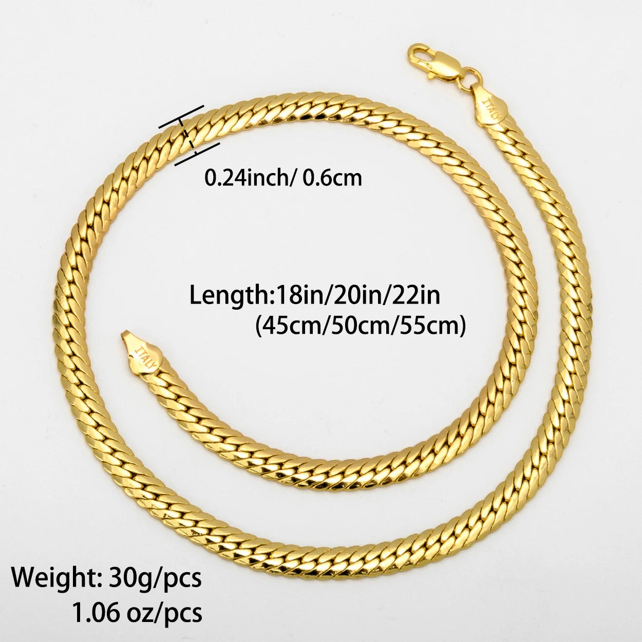 Serpente d’Oro 750 Gold Plated