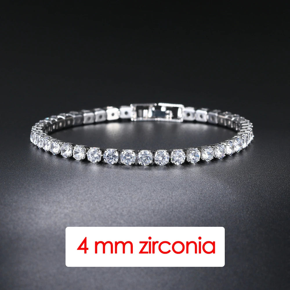 IceHomme Bracelet Cubic Crystal Zirconia Men