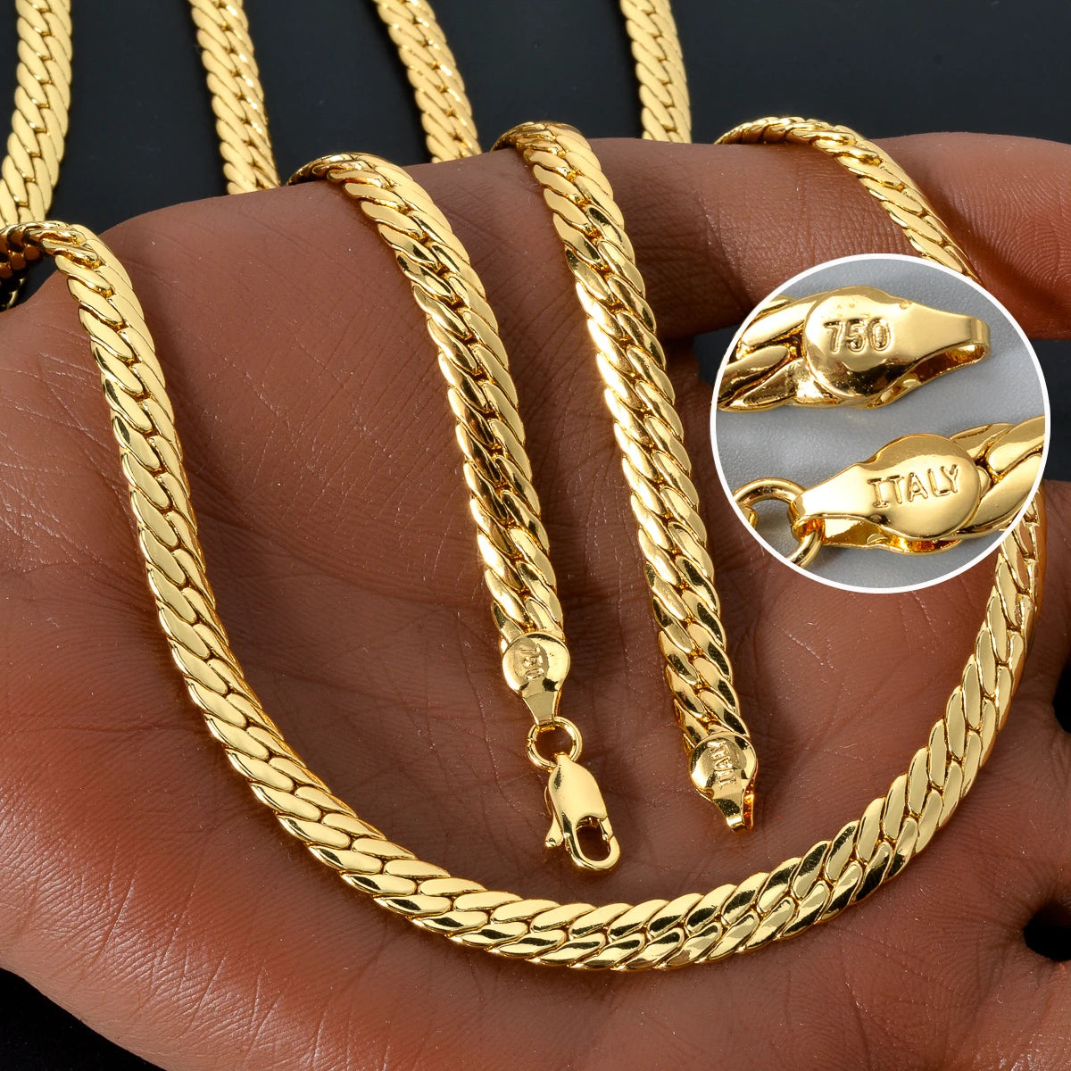 Serpente d’Oro 750 Gold Plated